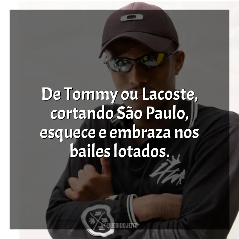 Frases reflexivas de MC IG: De Tommy ou Lacoste, cortando São Paulo, esquece e embraza nos bailes lotados.