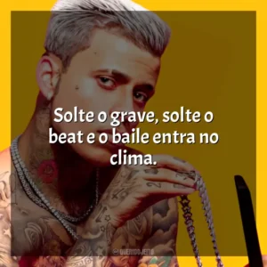 Solte o grave, solte o beat e o baile entra no clima. MC Pedrinho