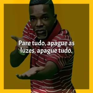 Pare tudo, apague as luzes, apague tudo. MC Topre