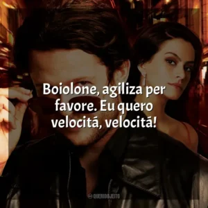 Boiolone, agiliza per favore. Eu quero velocitá, velocitá! Meu Nome Não É Johnny (Filme)