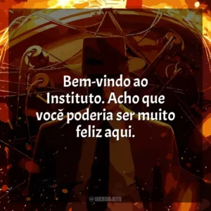 Bem-vindo ao Instituto. Acho que você poderia ser muito feliz aqui. Oppenheimer (Filme)