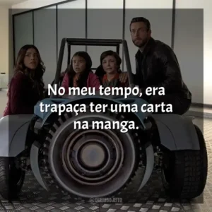 No meu tempo, era trapaça ter uma carta na manga.