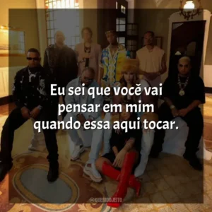 Eu sei que você vai pensar em mim quando essa aqui tocar. Poesia Acústica 14