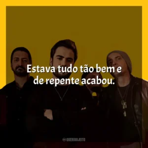 Estava tudo tão bem e de repente acabou. Rosa de Saron