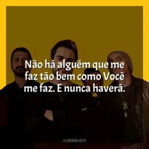 Não há alguém que me faz tão bem como Você me faz. E nunca haverá. Rosa de Saron