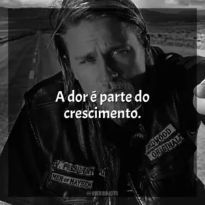 A dor é parte do crescimento. Sons of Anarchy (Série)