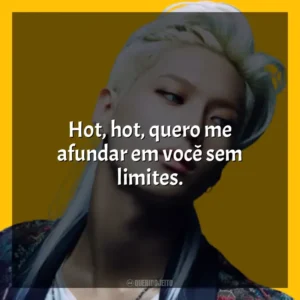 Hot, hot, quero me afundar em você sem limites. Taemin