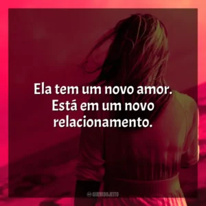Ela tem um novo amor. Está em um novo relacionamento. Um Pesadelo Americano (Série)