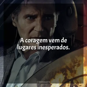 A coragem vem de lugares inesperados. A Chamada (Filme)