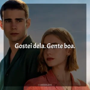 Gostei dela. Gente boa. Através da Minha Janela: Além-mar (Filme)