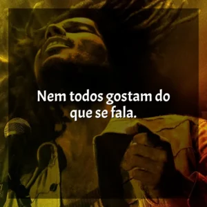 Nem todos gostam do que se fala. Bob Marley: One Love (Filme)