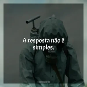 A resposta não é simples. Chernobyl (Série)