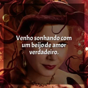 Venho sonhando com um beijo de amor verdadeiro. Desencantada (Filme)
