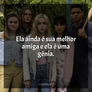 Ela ainda é sua melhor amiga e ela é uma gênia. Dezesseis Facadas (Filme)