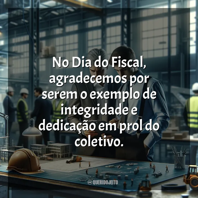 Frases Dia do Fiscal: No Dia do Fiscal, agradecemos por serem o exemplo de integridade e dedicação em prol do coletivo.