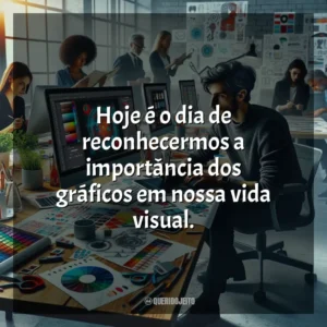 Hoje é o dia de reconhecermos a importância dos gráficos em nossa vida visual. Dia do Gráfico
