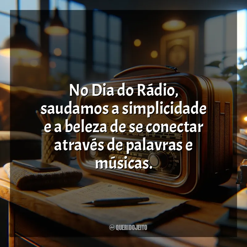 No Dia Do Rádio Saudamos A Simplicidade E A Beleza De Se Conectar Através De Palavras E Músicas 8030