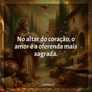No altar do coração, o amor é a oferenda mais sagrada. São Valentim