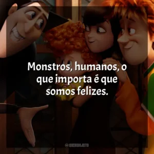 Monstros, humanos, o que importa é que somos felizes. Hotel Transilvânia 2 (Filme)