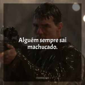 Alguém sempre sai machucado. Jack Reacher: O Último Tiro (Filme)