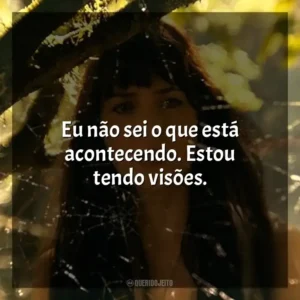 Eu não sei o que está acontecendo. Estou tendo visões. Madame Teia (Filme)