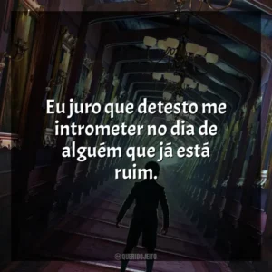 Eu juro que detesto me intrometer no dia de alguém que já está ruim. Mansão Mal-Assombrada (2023)