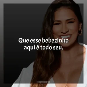 Que esse bebezinho aqui é todo seu. Simone Mendes
