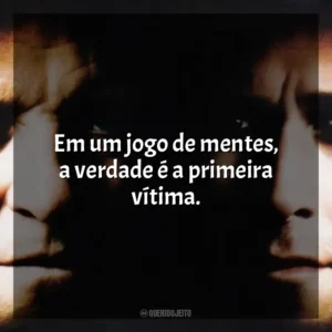 Em um jogo de mentes, a verdade é a primeira vítima. Um Crime de Mestre (Filme)