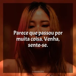 Parece que passou por muita coisa. Venha, sente-se. A Bailarina (2023)