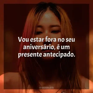 Vou estar fora no seu aniversário, é um presente antecipado. A Bailarina (2023)