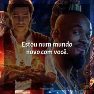 Estou num mundo novo com você. Aladdin (2019)