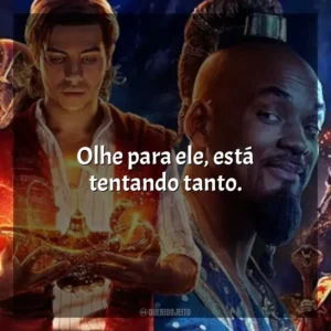 Olhe para ele, está tentando tanto. Aladdin (2019)