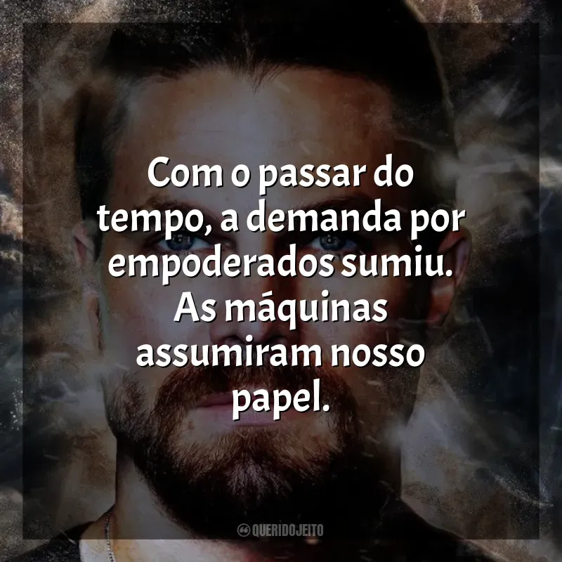 Filme Code 8: Renegados frases: Com o passar do tempo, a demanda por empoderados sumiu. As máquinas assumiram nosso papel.