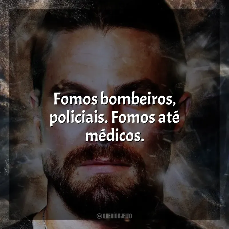 Frases do Filme Code 8: Renegados: Fomos bombeiros, policiais. Fomos até médicos.