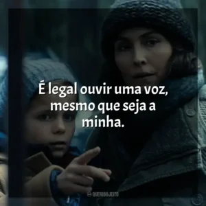 É legal ouvir uma voz, mesmo que seja a minha. Constelação (Série)