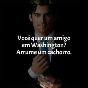 Você quer um amigo em Washington? Arrume um cachorro. Crimes do Colarinho Branco (Série)