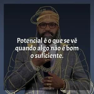 Potencial é o que se vê quando algo não é bom o suficiente. Ficção Americana (Filme)