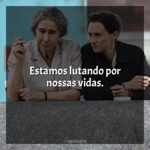 Estamos lutando por nossas vidas. Golda: A Mulher de Uma Nação (Filme)