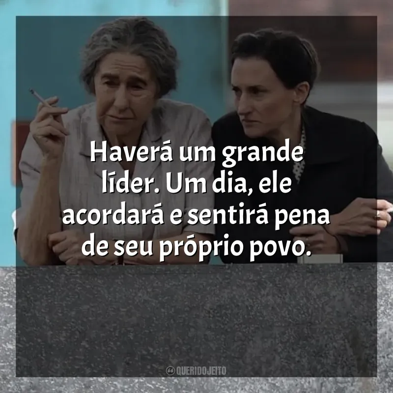 Filme Golda: A Mulher de Uma Nação frases: Haverá um grande líder. Um dia, ele acordará e sentirá pena de seu próprio povo.