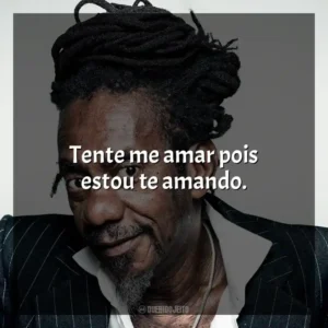 Tente me amar pois estou te amando. Luiz Melodia