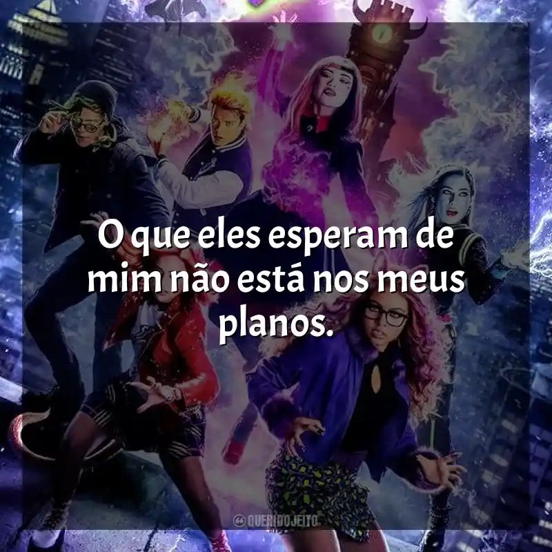 Frases Monster High 2 filme: O que eles esperam de mim não está nos meus planos.