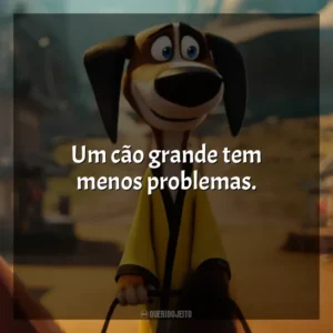 Um cão grande tem menos problemas. O Lendário Cão Guerreiro (Filme)