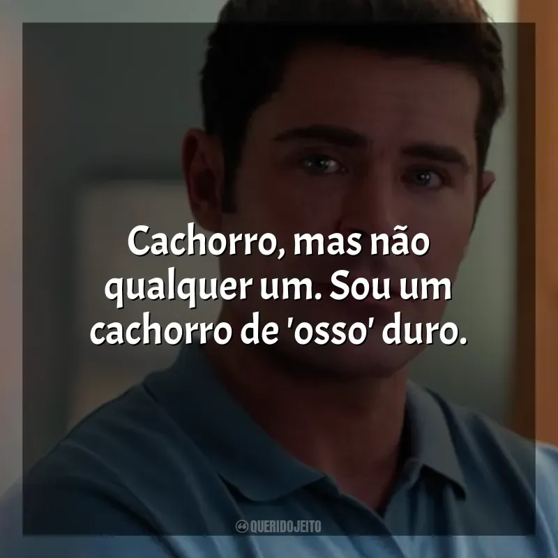 Frases Ricky Stanicky filme: Cachorro, mas não qualquer um. Sou um cachorro de 'osso' duro.