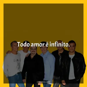 Todo amor é infinito. Roupa Nova