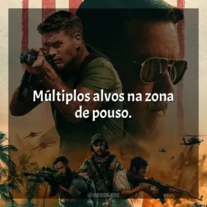 Múltiplos alvos na zona de pouso. Zona de Risco (Filme)