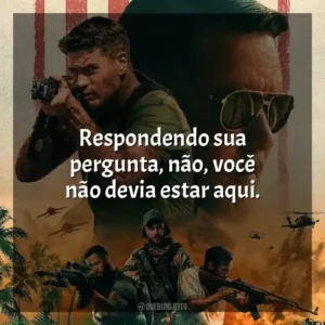 Respondendo sua pergunta, não, você não devia estar aqui. Zona de Risco (Filme)