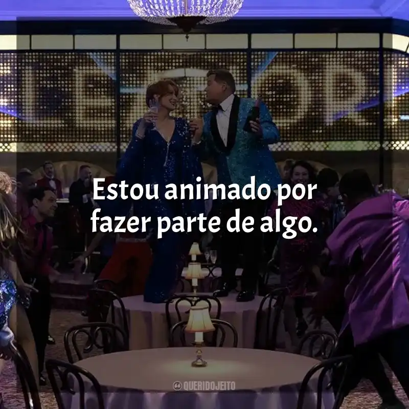 Frases A Festa de Formatura filme: Estou animado por fazer parte de algo.