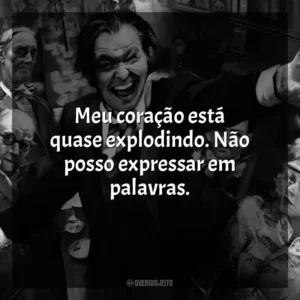 Meu coração está quase explodindo. Não posso expressar em palavras. Mank (Filme)
