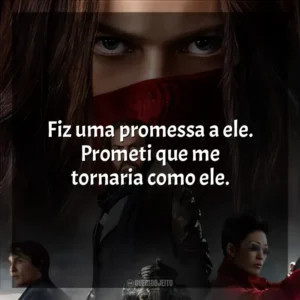 Fiz uma promessa a ele. Prometi que me tornaria como ele. Máquinas Mortais (Filme)