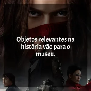 Objetos relevantes na história vão para o museu. Máquinas Mortais (Filme)